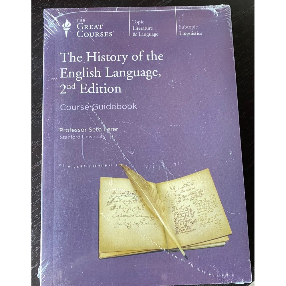 The Great Courses History of the‎ English Language 2nd Ed 36 Lectures DVD Sealed